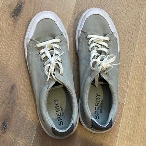 Mens Sperry Top-Sider Gray sneaker size 11